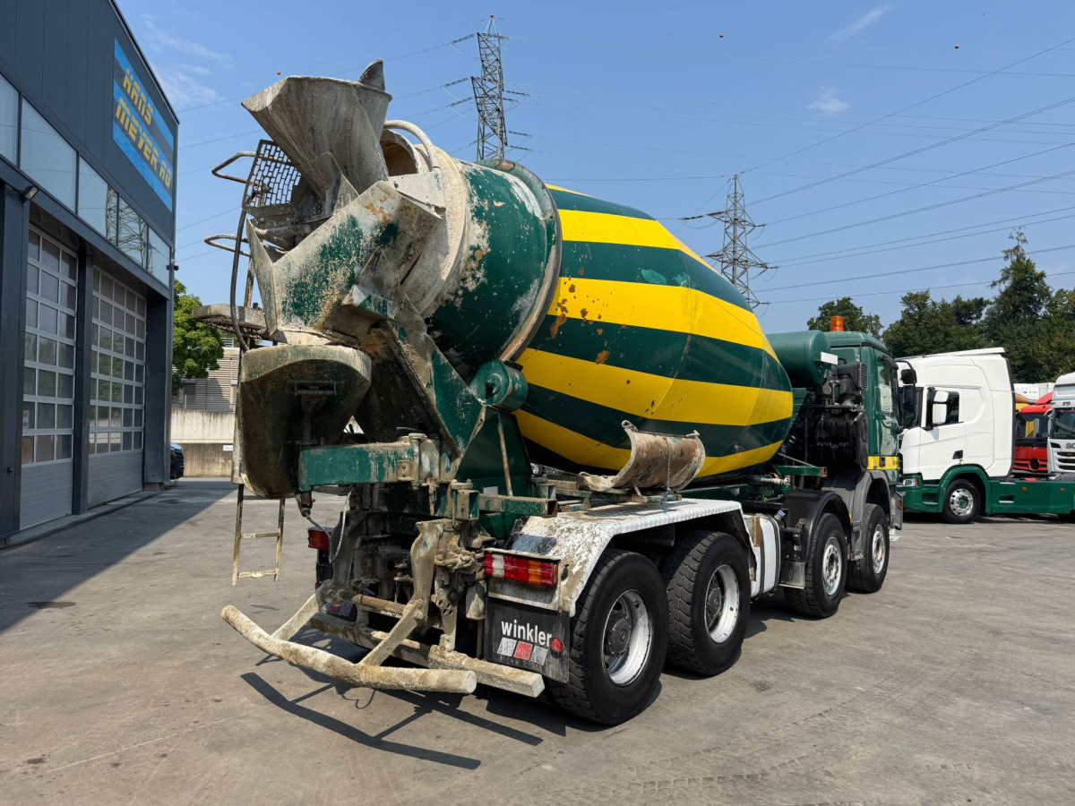 MERCEDES Actros 3244 8x4 Liebherr 9m3 - משאית מערבלת בטון: תמונה 5 MERCEDES Actros 3244 8x4 Liebherr 9m3 - משאית מערבלת בטון: תמונה 5