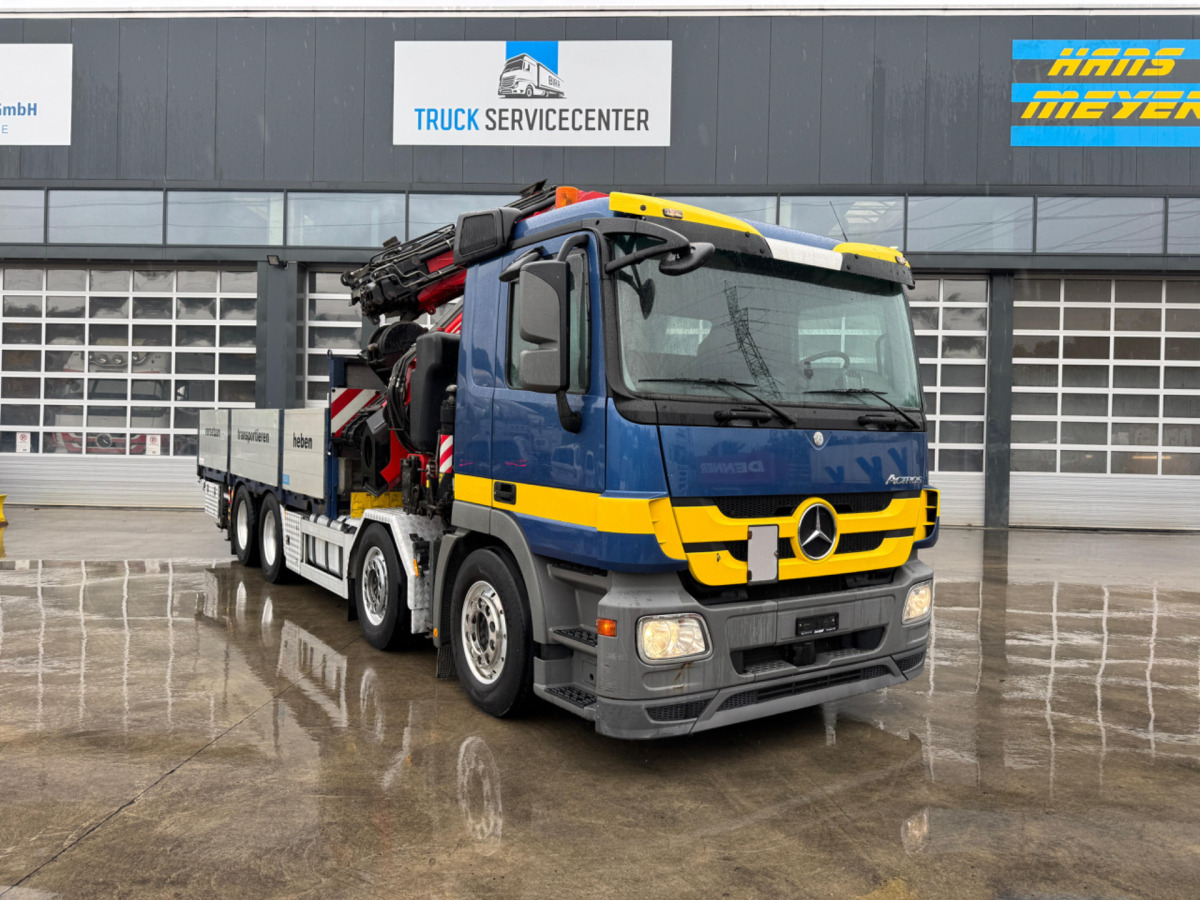 MERCEDES Actros 3248 8x4 Fassi660 6+6 - משאית מנוף: תמונה 4 MERCEDES Actros 3248 8x4 Fassi660 6+6 - משאית מנוף: תמונה 4