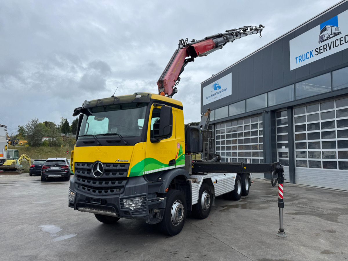 MERCEDES Arocs 3248 8x4 Fassi 315-7 mit Hiab 21T - משאית מנוף: תמונה 1 MERCEDES Arocs 3248 8x4 Fassi 315-7 mit Hiab 21T - משאית מנוף: תמונה 1