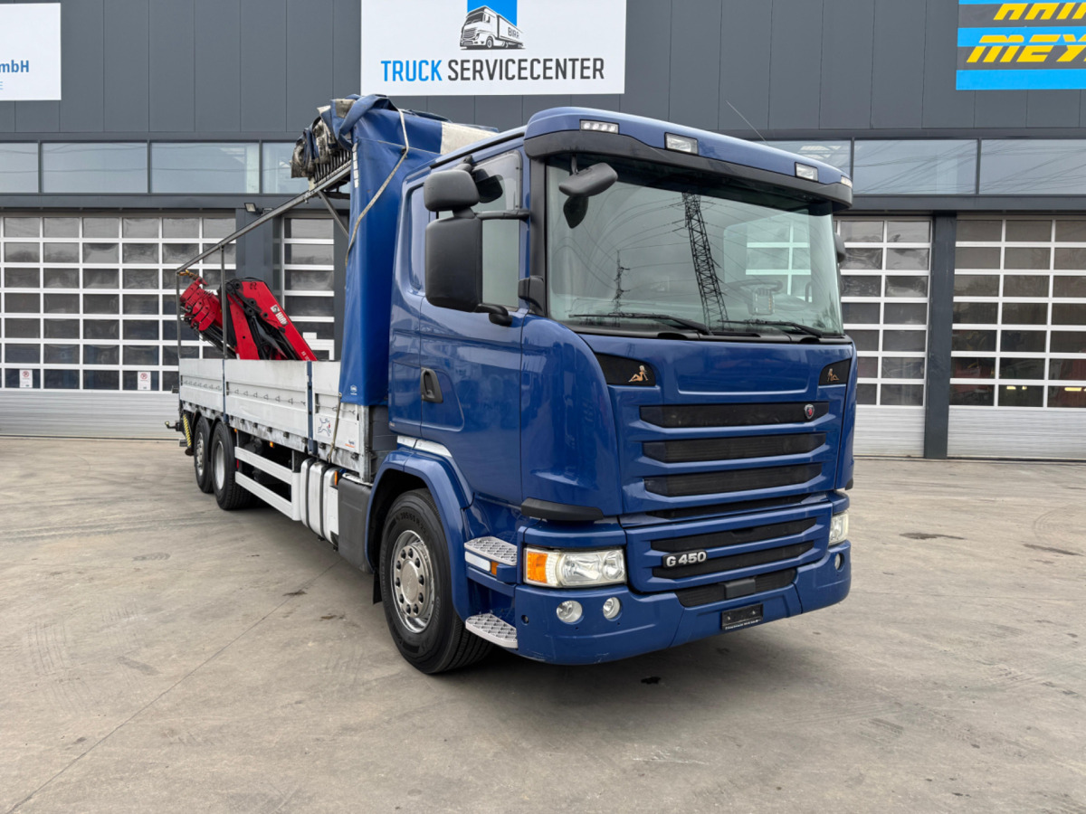 SCANIA G450 6x2 Hiab 122-4 - משאית מנוף: תמונה 3 SCANIA G450 6x2 Hiab 122-4 - משאית מנוף: תמונה 3