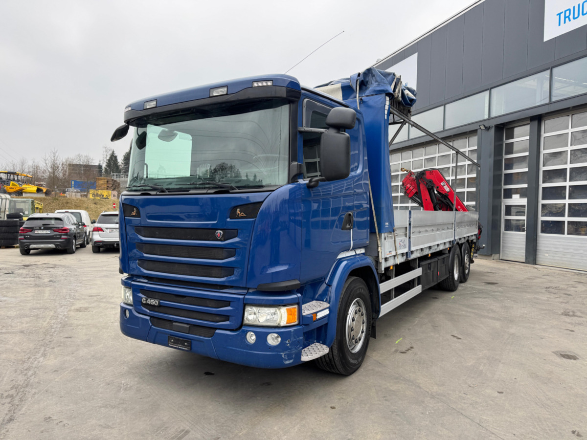 SCANIA G450 6x2 Hiab 122-4 - משאית מנוף: תמונה 2 SCANIA G450 6x2 Hiab 122-4 - משאית מנוף: תמונה 2
