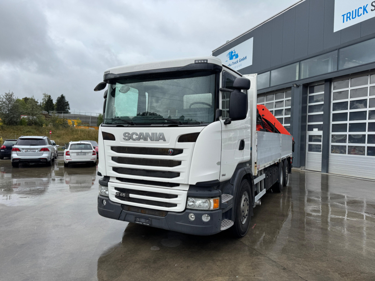 SCANIA G450 6x2 Palfinger 27000-5 - משאית מנוף: תמונה 1 SCANIA G450 6x2 Palfinger 27000-5 - משאית מנוף: תמונה 1