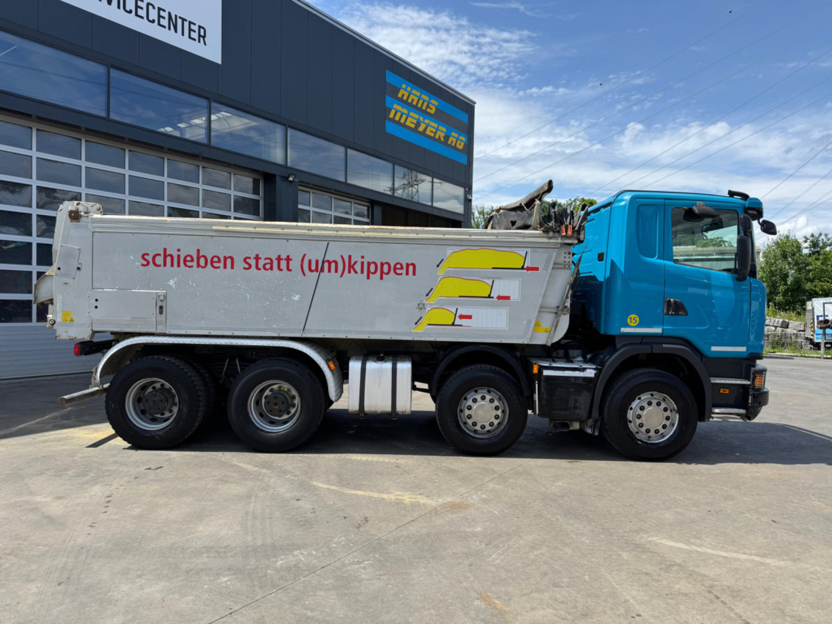 SCANIA G450 8x4 Abschiebemulde (no tipper) - מזהיר: תמונה 4 SCANIA G450 8x4 Abschiebemulde (no tipper) - מזהיר: תמונה 4