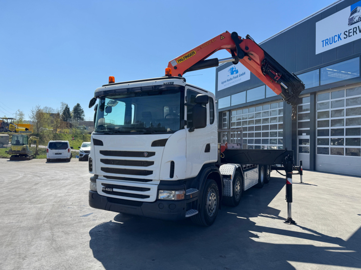 SCANIA G480 8x2 Palfinger 50002-6 - משאית מנוף: תמונה 1 SCANIA G480 8x2 Palfinger 50002-6 - משאית מנוף: תמונה 1