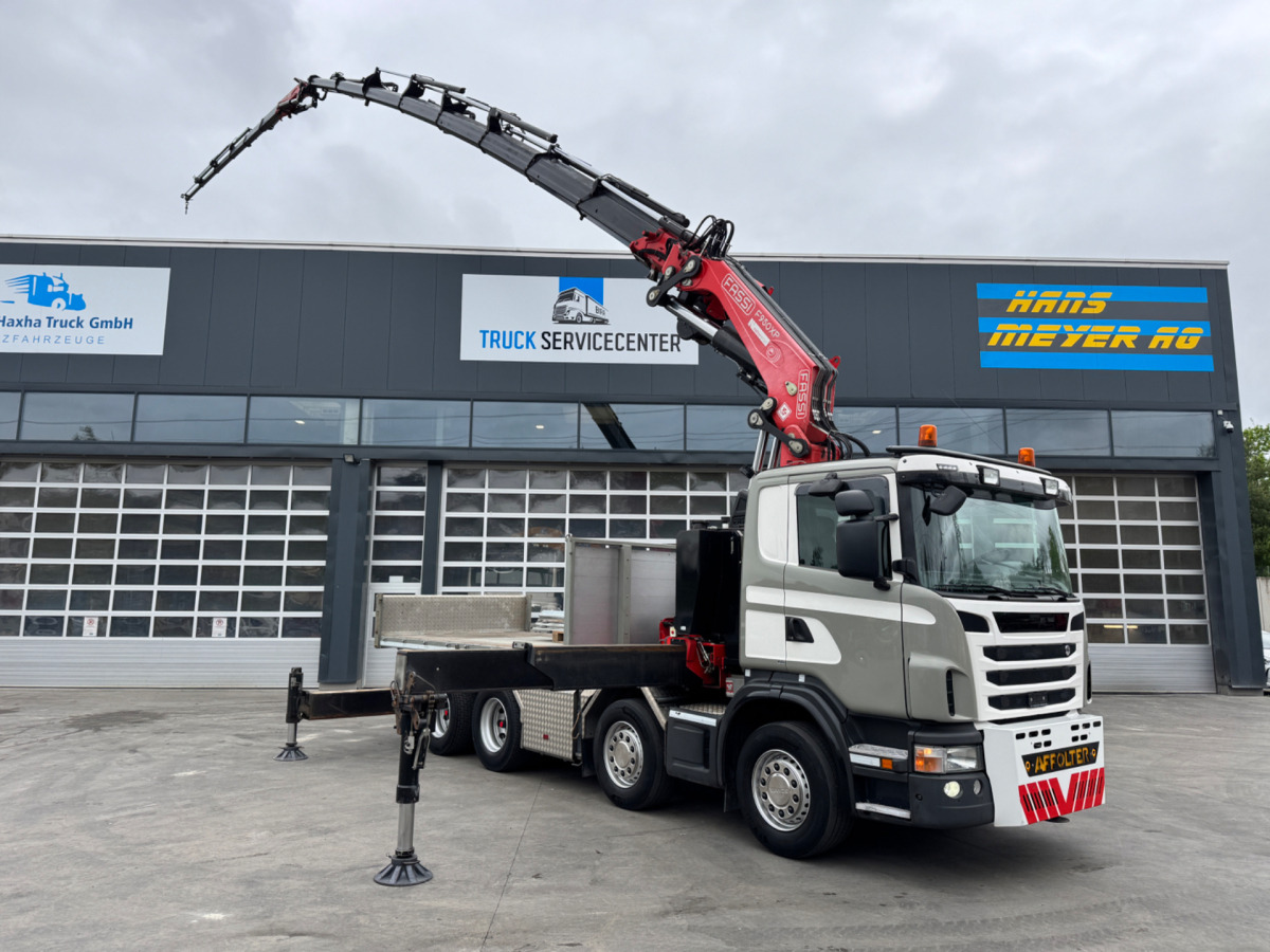 SCANIA G480 8x4 SZM/Pritsche Fassi 950 - משאית מנוף: תמונה 3 SCANIA G480 8x4 SZM/Pritsche Fassi 950 - משאית מנוף: תמונה 3