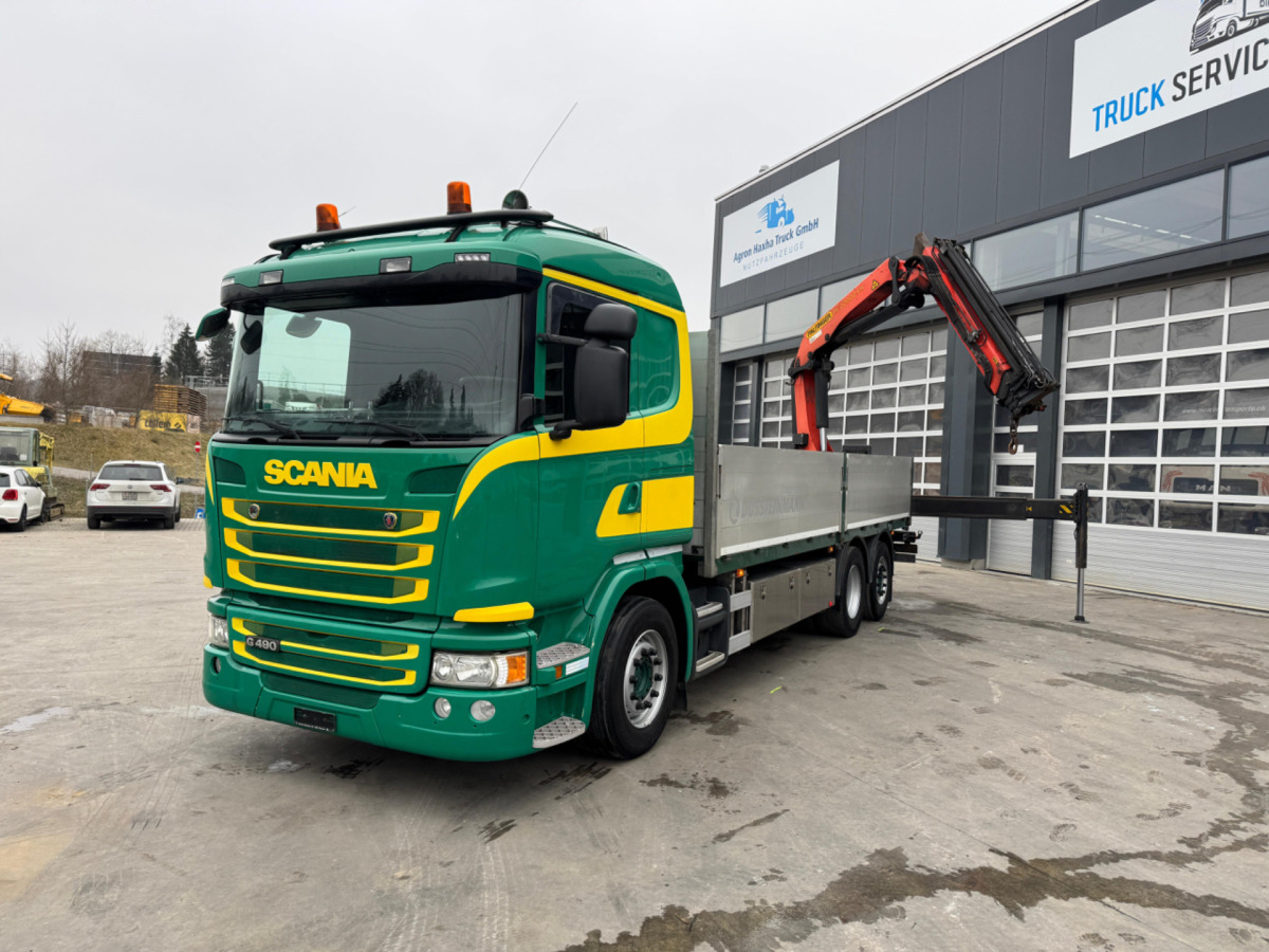 SCANIA G490 6x2 PK22002-4 - משאית מנוף: תמונה 1 SCANIA G490 6x2 PK22002-4 - משאית מנוף: תמונה 1