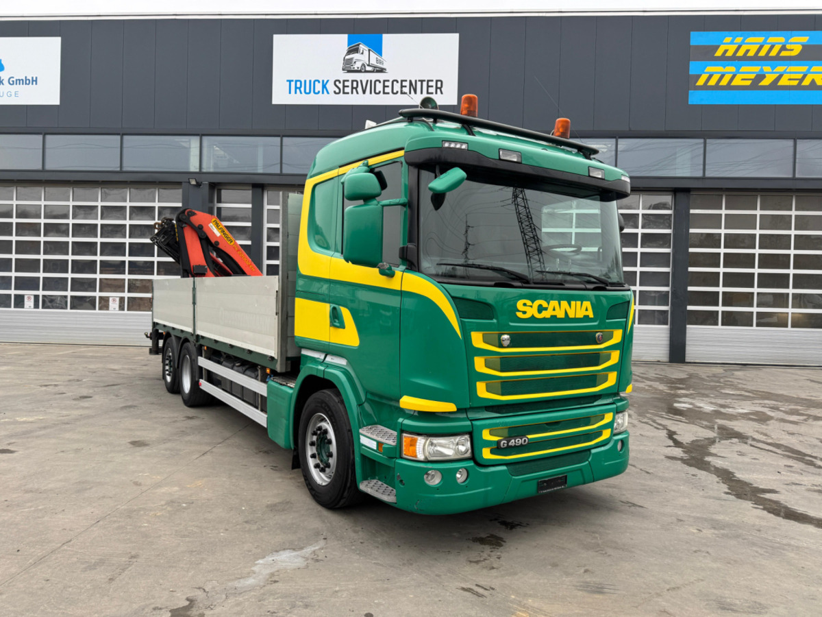 SCANIA G490 6x2 PK22002-4 - משאית מנוף: תמונה 4 SCANIA G490 6x2 PK22002-4 - משאית מנוף: תמונה 4