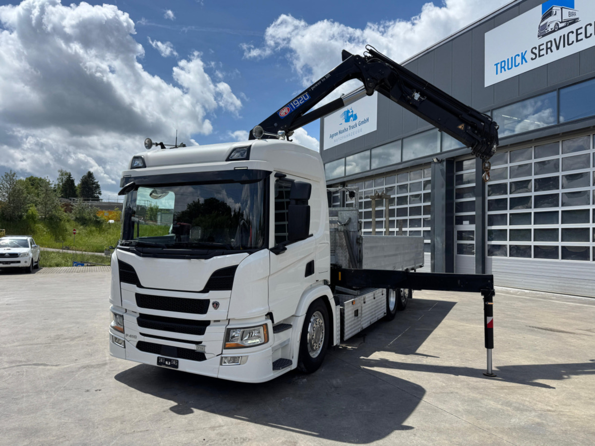 SCANIA P410 6x2 HMF1920-5 - משאית מנוף: תמונה 1 SCANIA P410 6x2 HMF1920-5 - משאית מנוף: תמונה 1