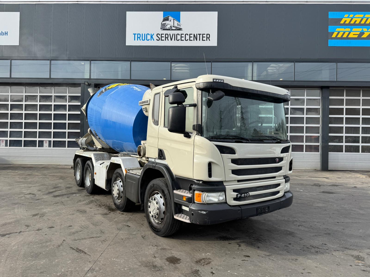 SCANIA P410 8x4 Liebherr 9m3 - משאית מערבלת בטון: תמונה 3 SCANIA P410 8x4 Liebherr 9m3 - משאית מערבלת בטון: תמונה 3