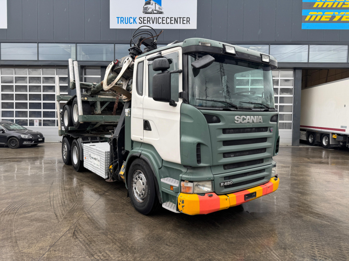SCANIA R480 6x2 Loglift F265 mit Dolly - משאית עץ: תמונה 3 SCANIA R480 6x2 Loglift F265 mit Dolly - משאית עץ: תמונה 3