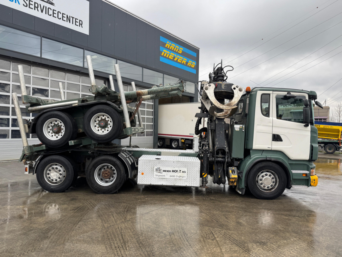 SCANIA R480 6x2 Loglift F265 mit Dolly - משאית עץ: תמונה 4 SCANIA R480 6x2 Loglift F265 mit Dolly - משאית עץ: תמונה 4