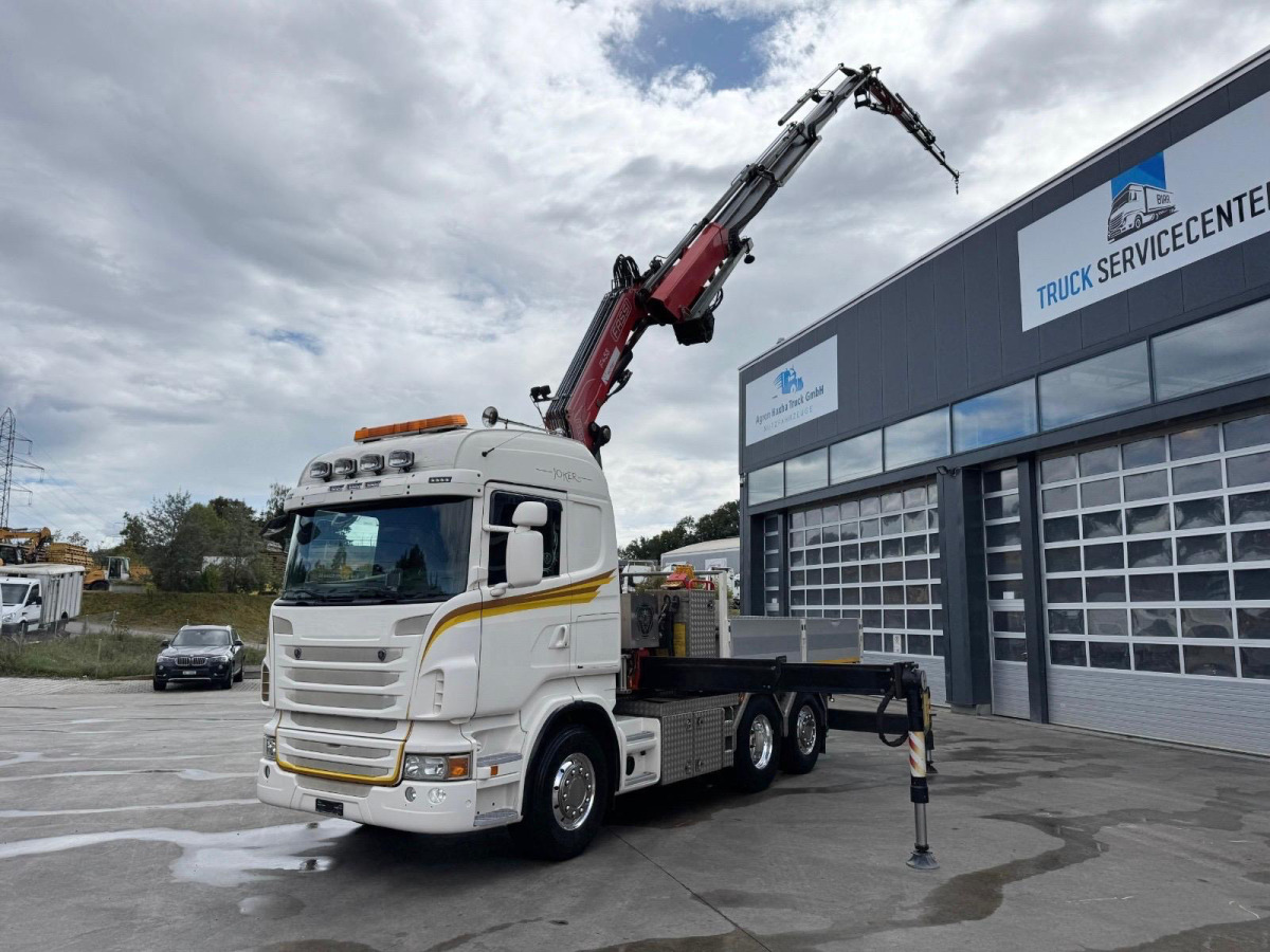 SCANIA R480 6x2 SZM/Pritsche Fassi 455 4+4 - משאית מנוף: תמונה 3 SCANIA R480 6x2 SZM/Pritsche Fassi 455 4+4 - משאית מנוף: תמונה 3