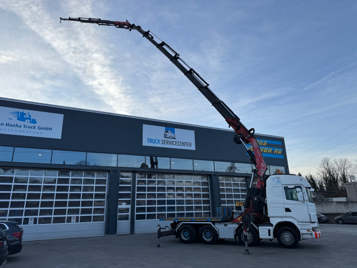 SCANIA R480 8x4 Fassi 660 SZM/Pritsche - משאית מנוף: תמונה 3 SCANIA R480 8x4 Fassi 660 SZM/Pritsche - משאית מנוף: תמונה 3