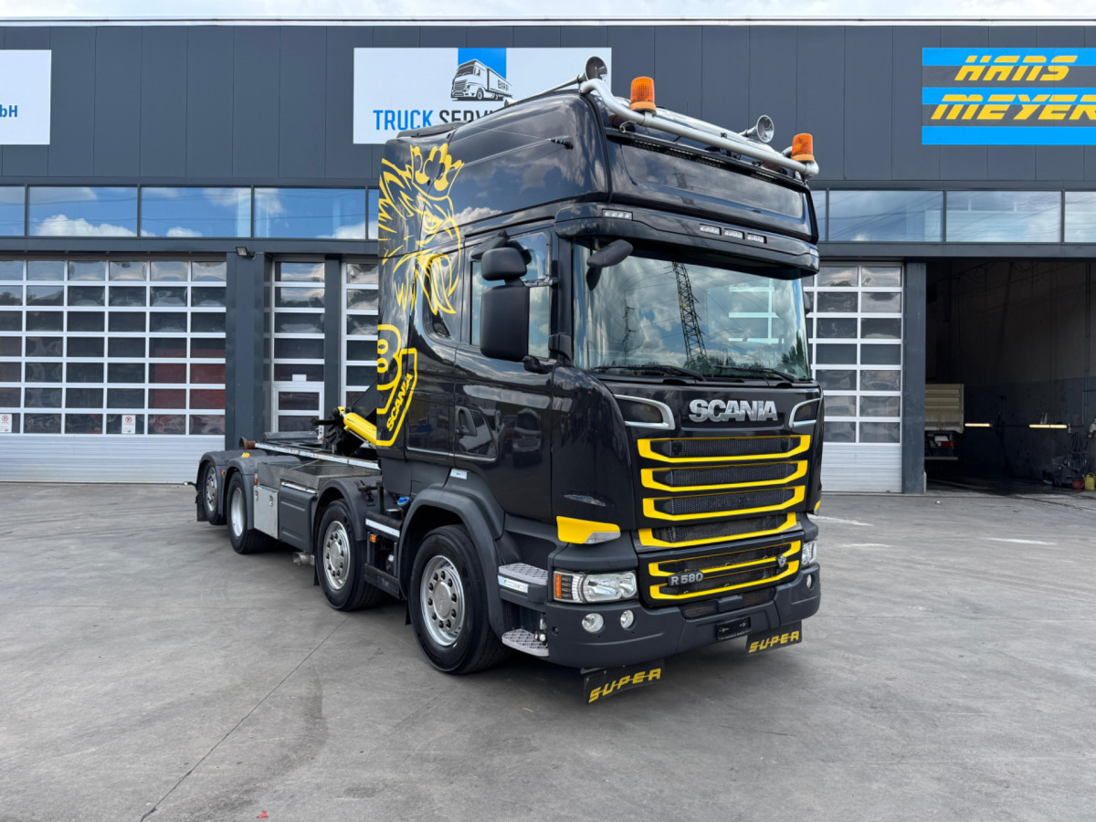 SCANIA R580 8x2 Nencki Hooklift - משאית הרמת וו: תמונה 3 SCANIA R580 8x2 Nencki Hooklift - משאית הרמת וו: תמונה 3