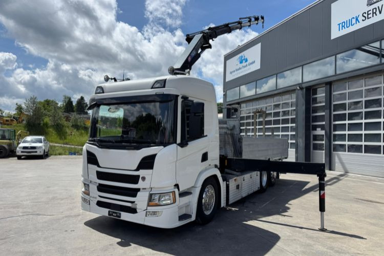 Scania P410 6x2 HMF1920-5 - משאית מנוף: תמונה 4 Scania P410 6x2 HMF1920-5 - משאית מנוף: תמונה 4