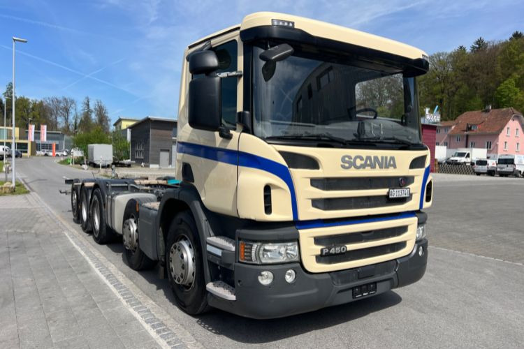 Scania P450 10x4 - משאית עם שלדת תא: תמונה 3 Scania P450 10x4 - משאית עם שלדת תא: תמונה 3