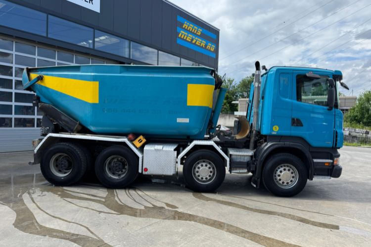 Scania R480 8x4 Moser 16m3 - משאית דילוג העמסה: תמונה 4 Scania R480 8x4 Moser 16m3 - משאית דילוג העמסה: תמונה 4