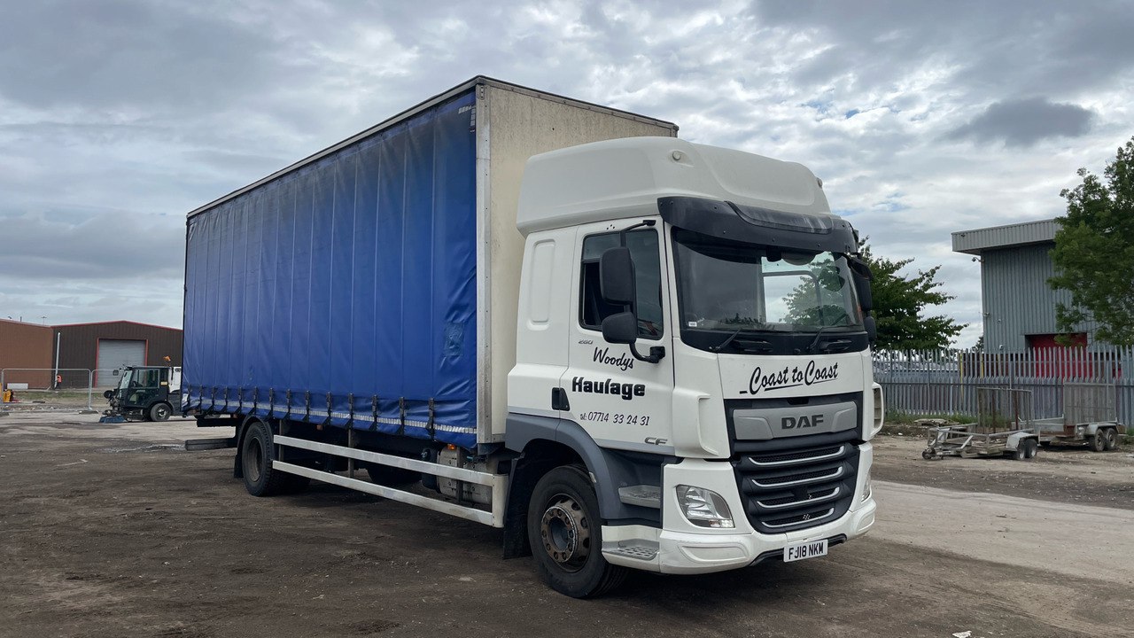 DAF CF 260 - משאית וילונות צד: תמונה 1 DAF CF 260 - משאית וילונות צד: תמונה 1