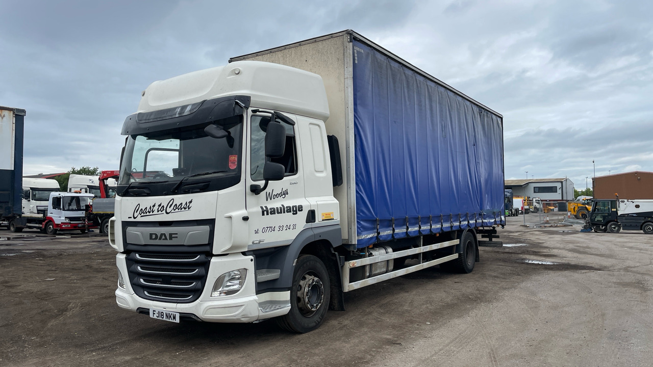 DAF CF 260 - משאית וילונות צד: תמונה 2 DAF CF 260 - משאית וילונות צד: תמונה 2