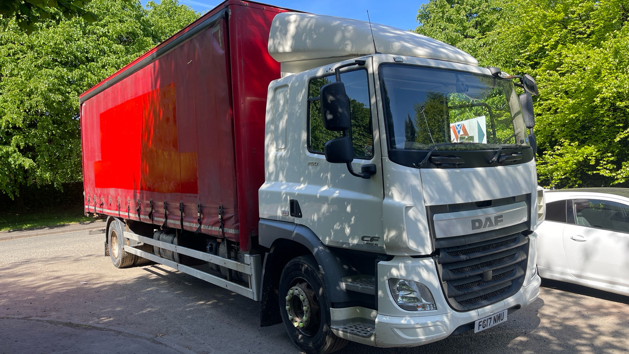 DAF CF 260 - משאית וילונות צד: תמונה 1 DAF CF 260 - משאית וילונות צד: תמונה 1