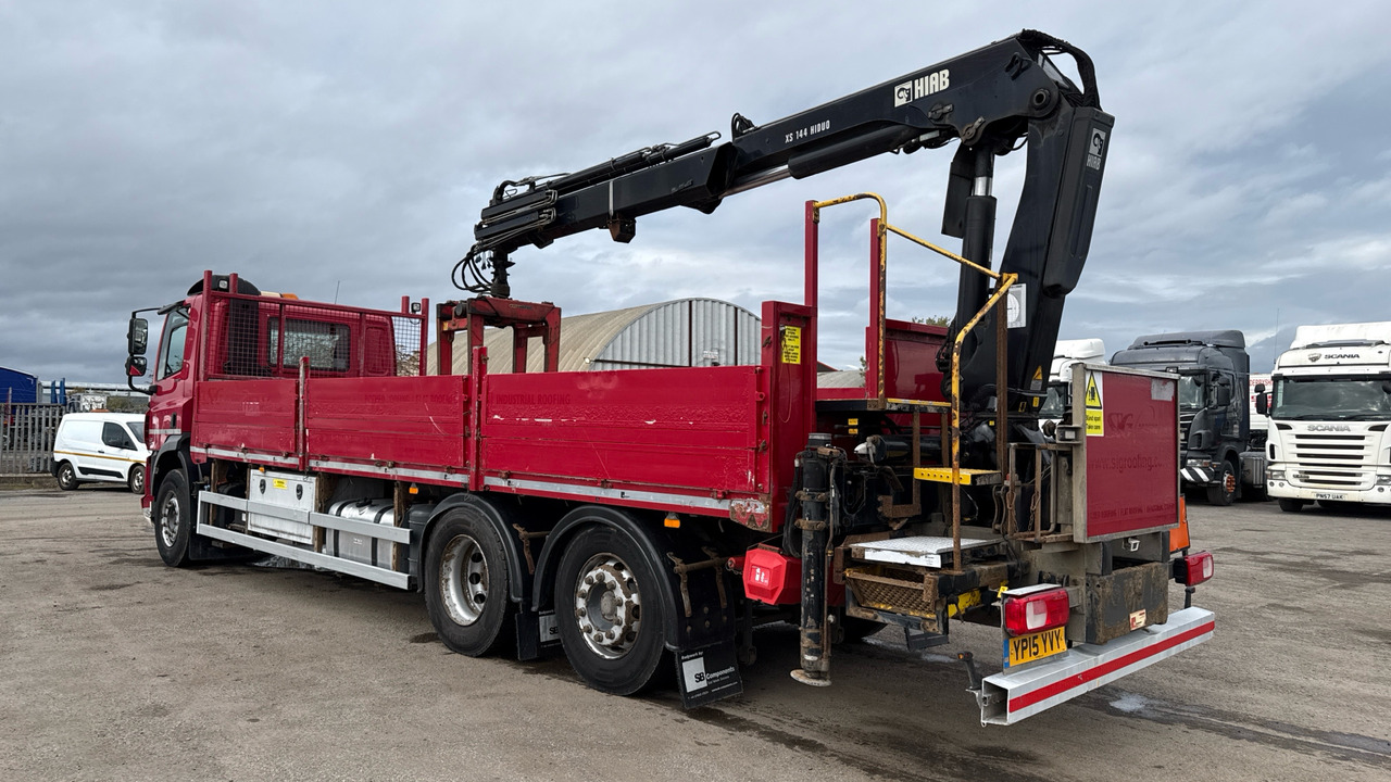 DAF CF 290 - משאית צד נופל/ שטוחה, משאית מנוף: תמונה 3 DAF CF 290 - משאית צד נופל/ שטוחה, משאית מנוף: תמונה 3
