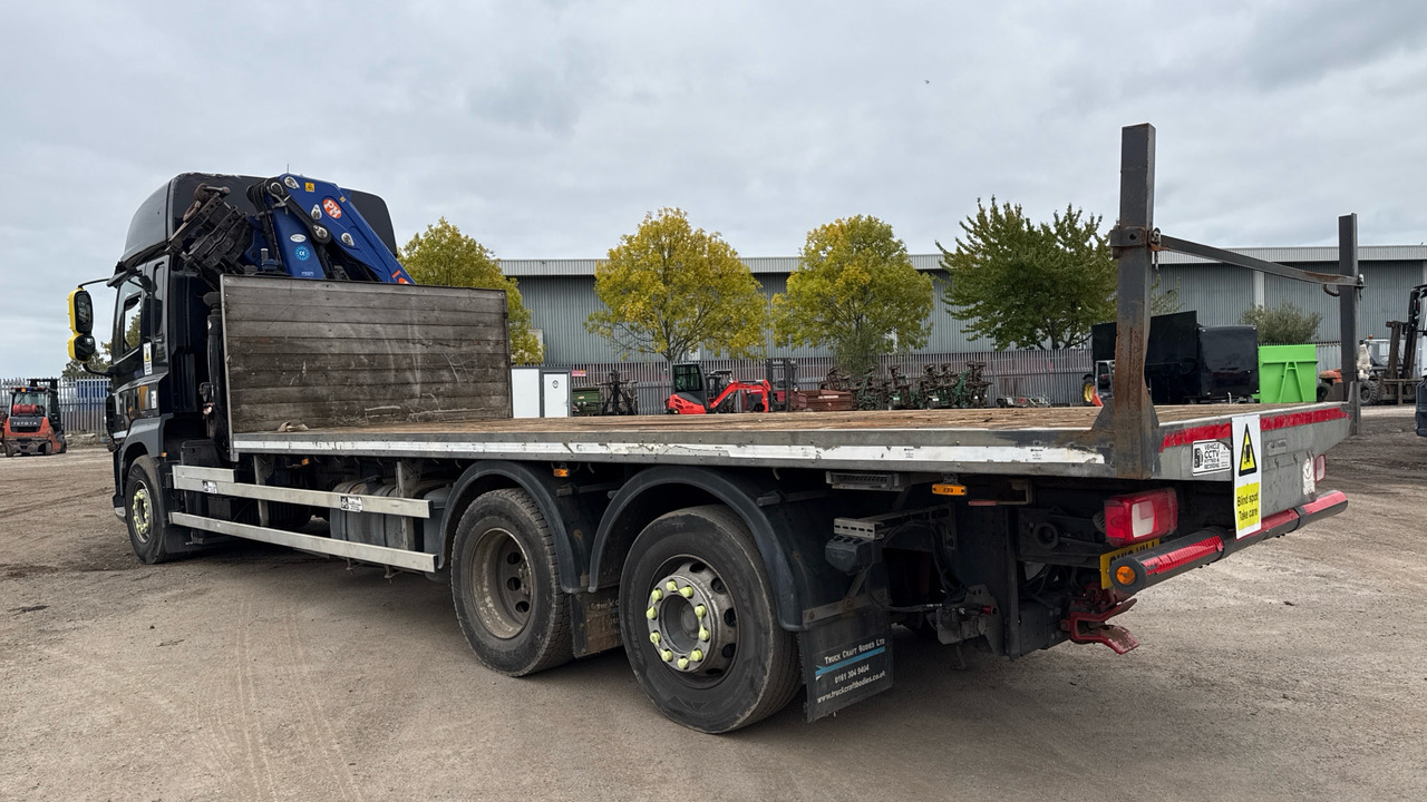 DAF CF 410 - משאית צד נופל/ שטוחה, משאית מנוף: תמונה 3 DAF CF 410 - משאית צד נופל/ שטוחה, משאית מנוף: תמונה 3