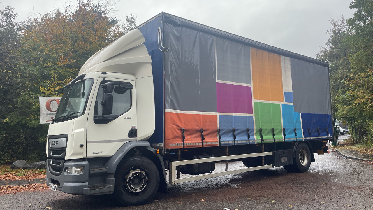 Daf LF 230 - משאית וילונות צד: תמונה 2 Daf LF 230 - משאית וילונות צד: תמונה 2