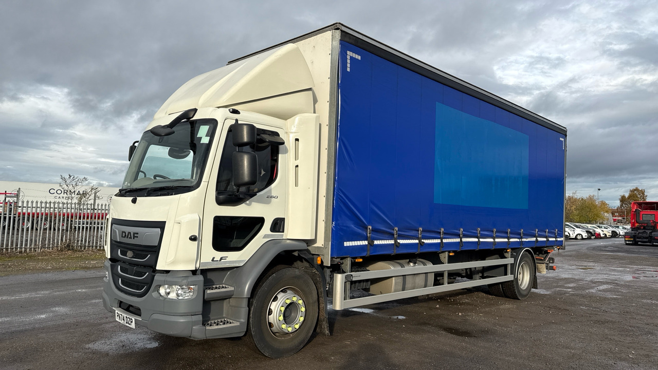 Daf LF 260 - משאית וילונות צד: תמונה 2 Daf LF 260 - משאית וילונות צד: תמונה 2