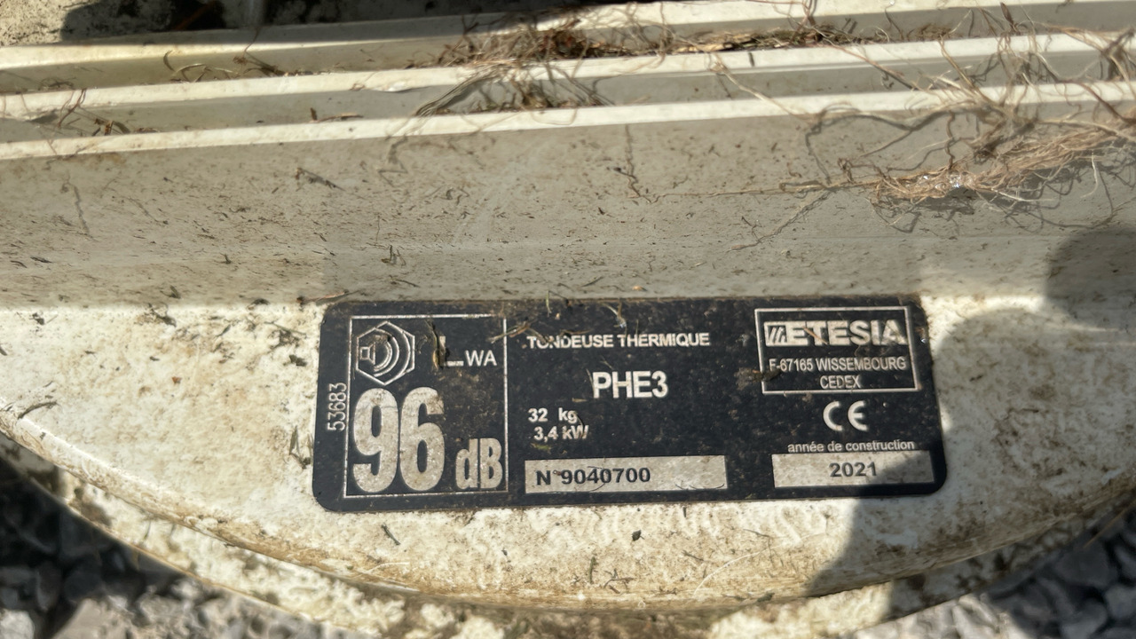 ETESIA PHE3 - ציוד בנייה: תמונה 5 ETESIA PHE3 - ציוד בנייה: תמונה 5