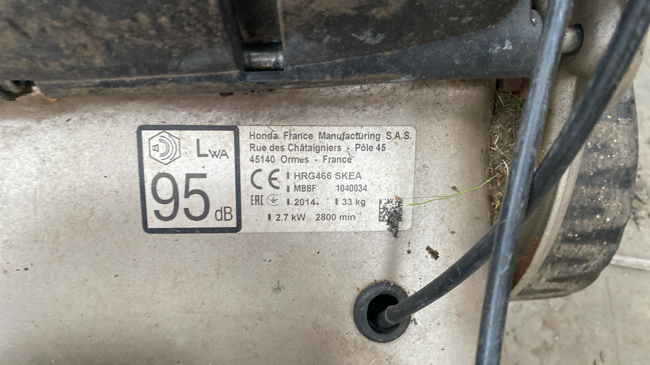 HONDA GCV 130 MOWER - מכסחת גינה: תמונה 5 HONDA GCV 130 MOWER - מכסחת גינה: תמונה 5