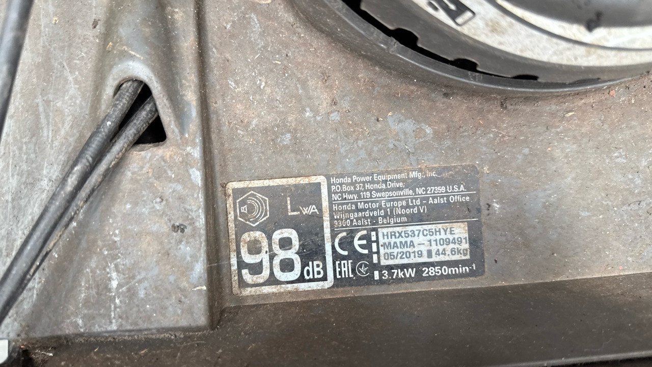 HONDA HRX537 C5HYE - ציוד בנייה: תמונה 5 HONDA HRX537 C5HYE - ציוד בנייה: תמונה 5