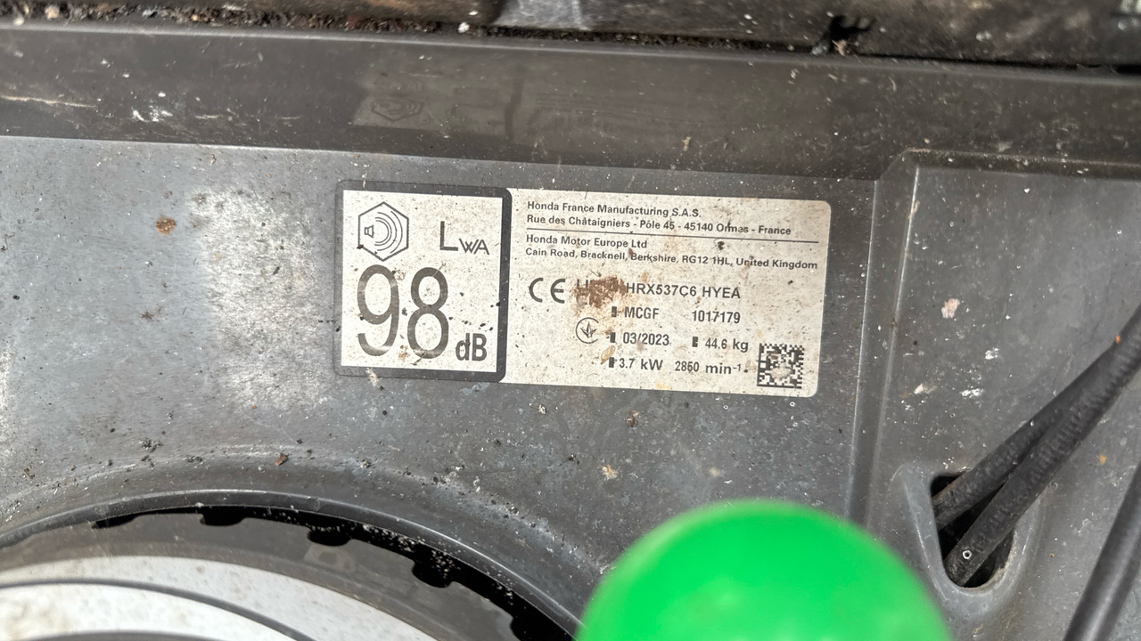 HONDA HRX537 C6 HXEA - מכסחת גינה: תמונה 5 HONDA HRX537 C6 HXEA - מכסחת גינה: תמונה 5