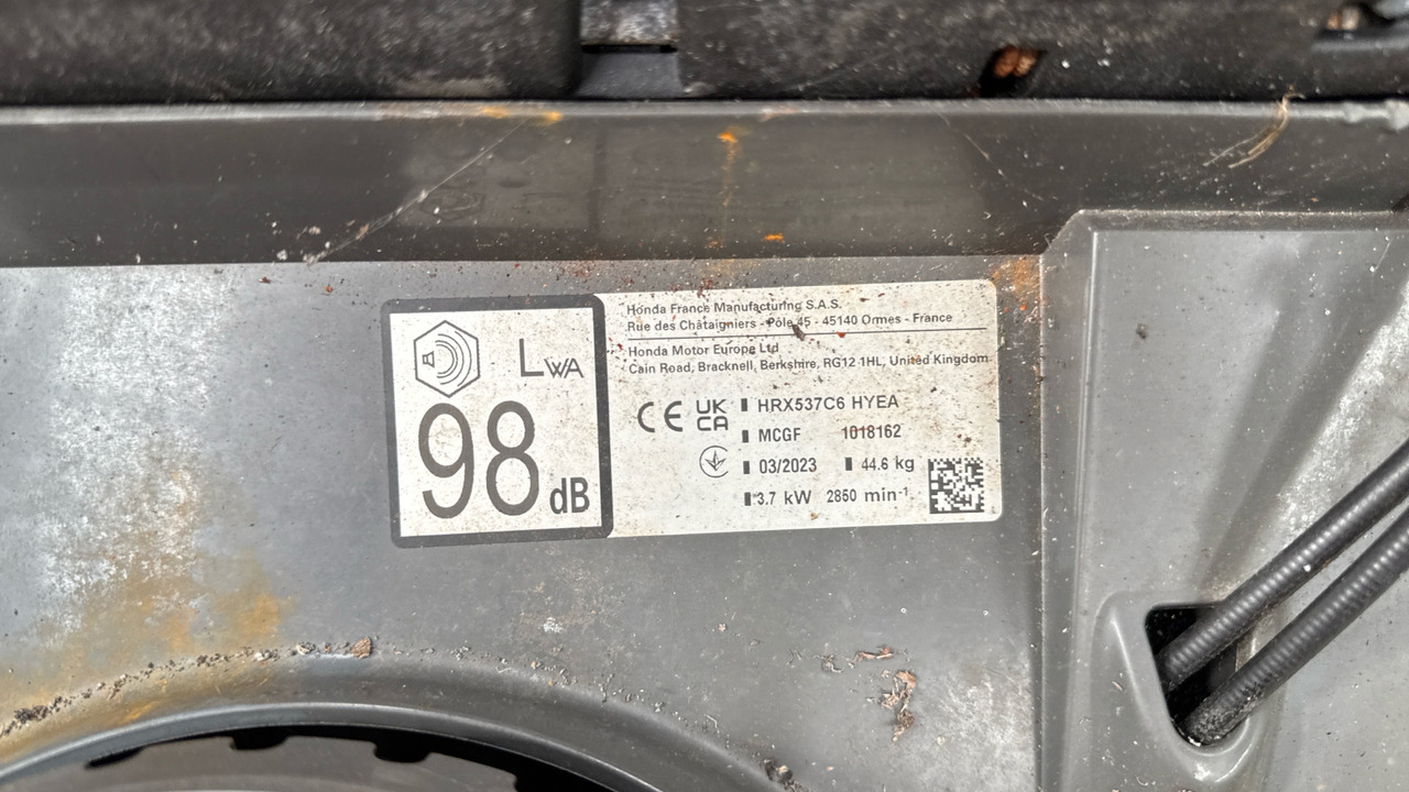 HONDA HRX537 C6HYEA - מכסחת גינה: תמונה 5 HONDA HRX537 C6HYEA - מכסחת גינה: תמונה 5