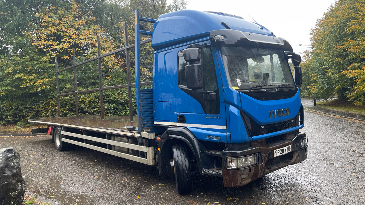 IVECO EUROCARGO 160-280 - משאית צד נופל/ שטוחה: תמונה 1 IVECO EUROCARGO 160-280 - משאית צד נופל/ שטוחה: תמונה 1