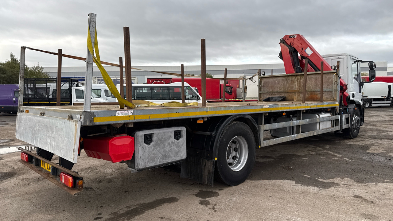 IVECO EUROCARGO 180E25 - משאית צד נופל/ שטוחה, משאית מנוף: תמונה 4 IVECO EUROCARGO 180E25 - משאית צד נופל/ שטוחה, משאית מנוף: תמונה 4