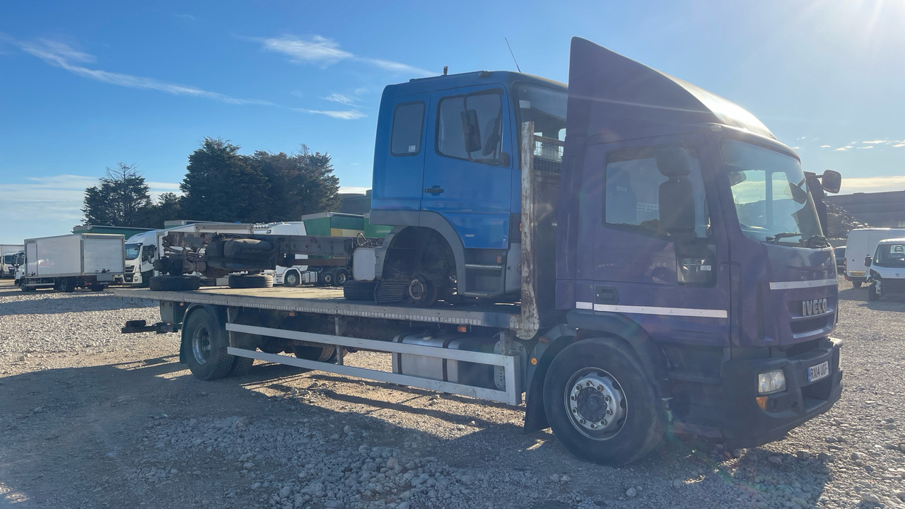 IVECO EUROCARGO 180E - משאית צד נופל/ שטוחה: תמונה 1 IVECO EUROCARGO 180E - משאית צד נופל/ שטוחה: תמונה 1