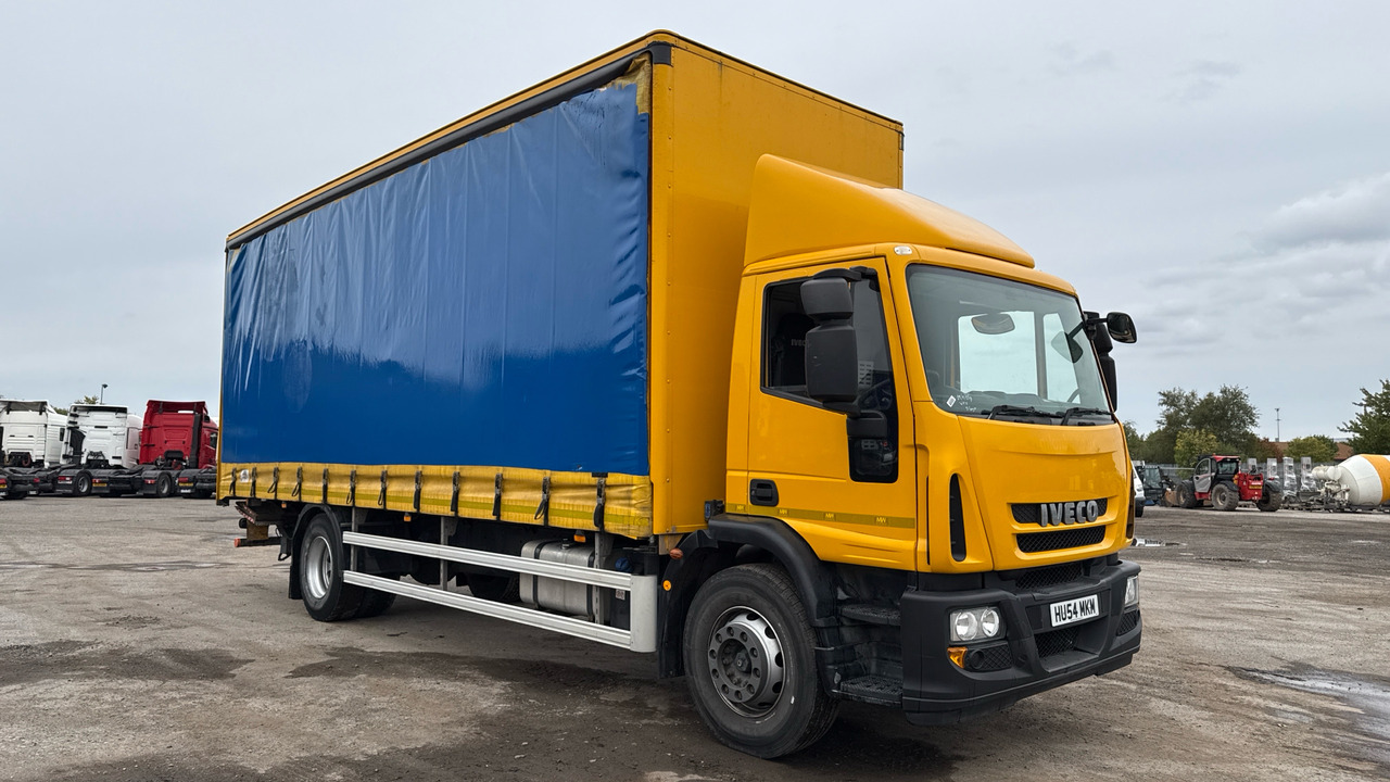 Iveco EUROCARGO 180E - משאית וילונות צד: תמונה 1 Iveco EUROCARGO 180E - משאית וילונות צד: תמונה 1