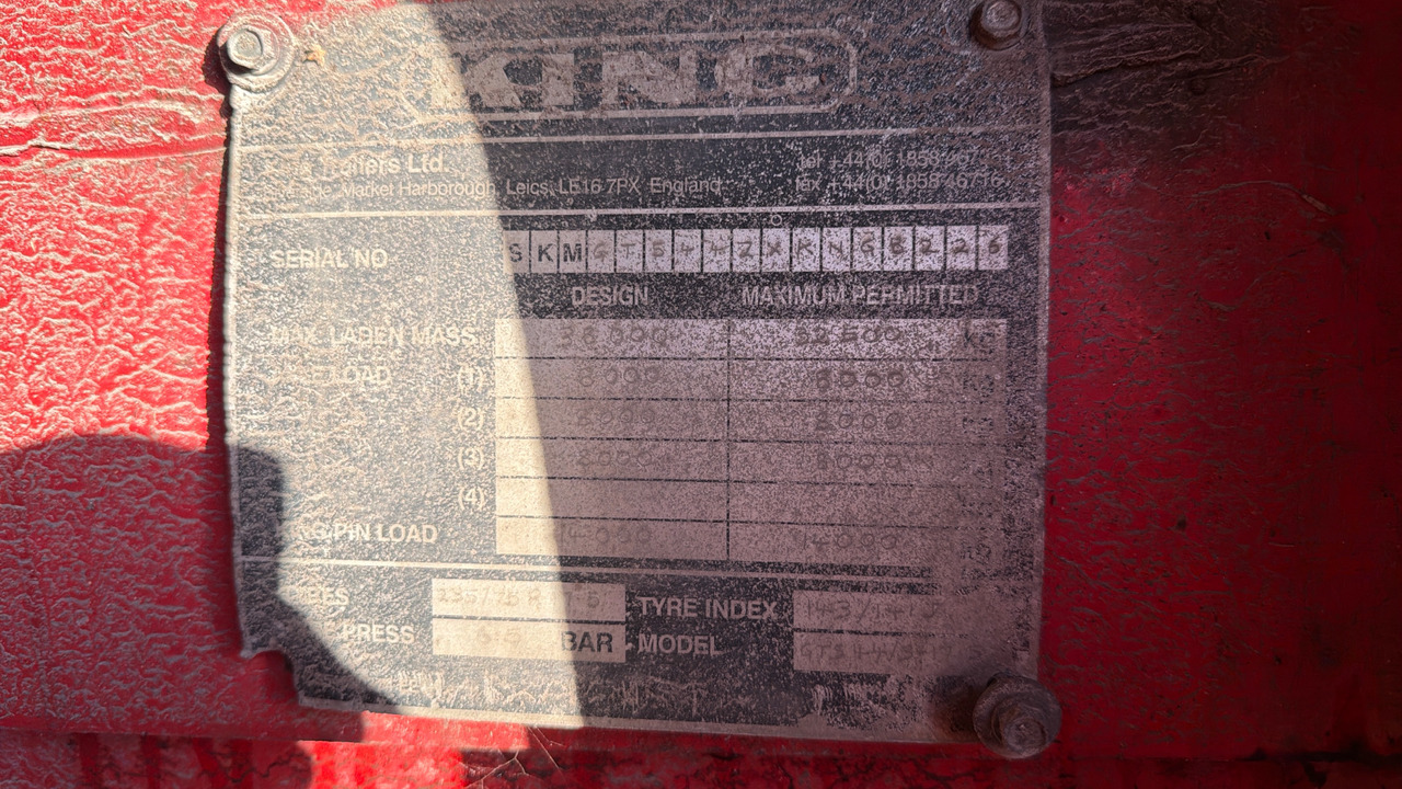 KING MACHINERY CARRIER - קרון נגרר: תמונה 5 KING MACHINERY CARRIER - קרון נגרר: תמונה 5