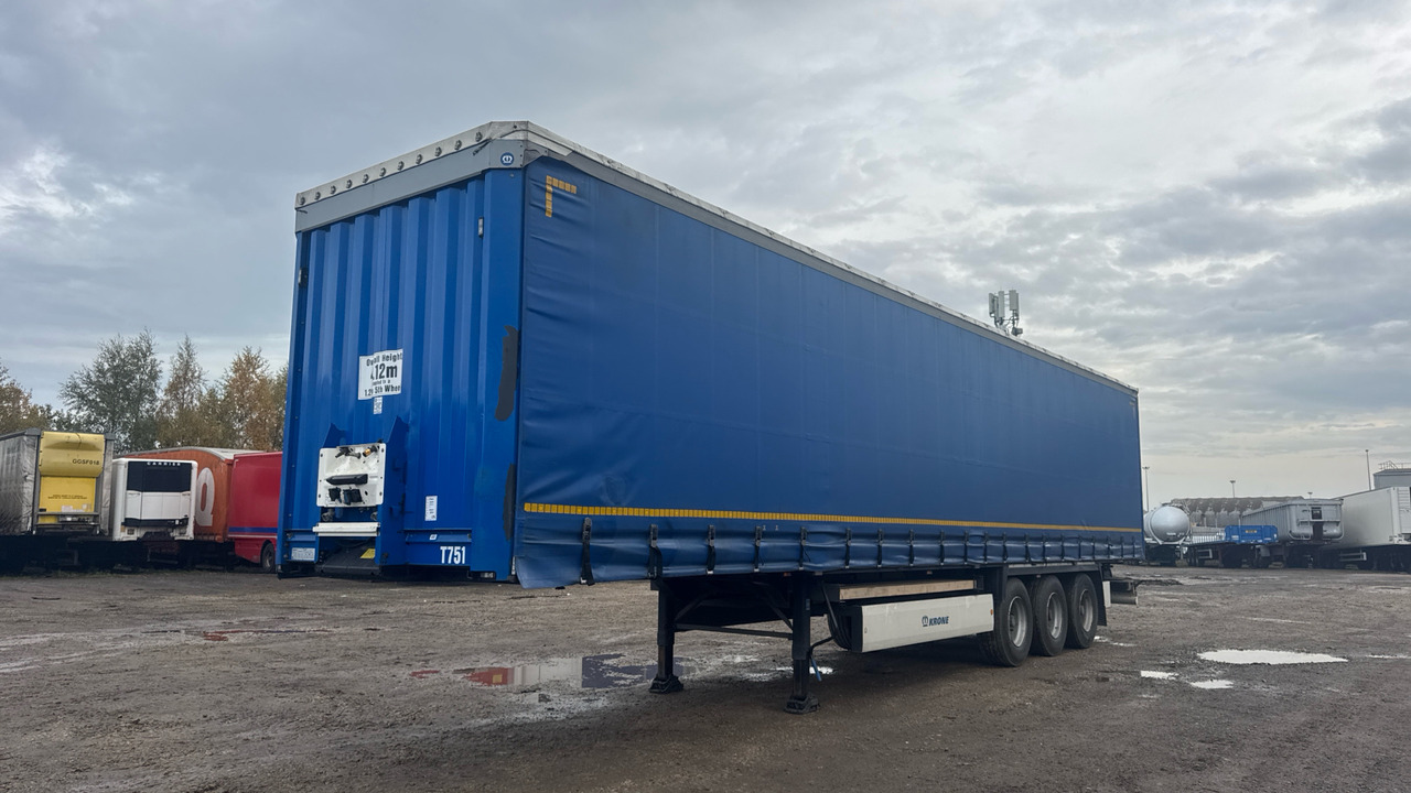 KRONE CURTAINSIDE COILLINER - קרון נגרר: תמונה 3 KRONE CURTAINSIDE COILLINER - קרון נגרר: תמונה 3