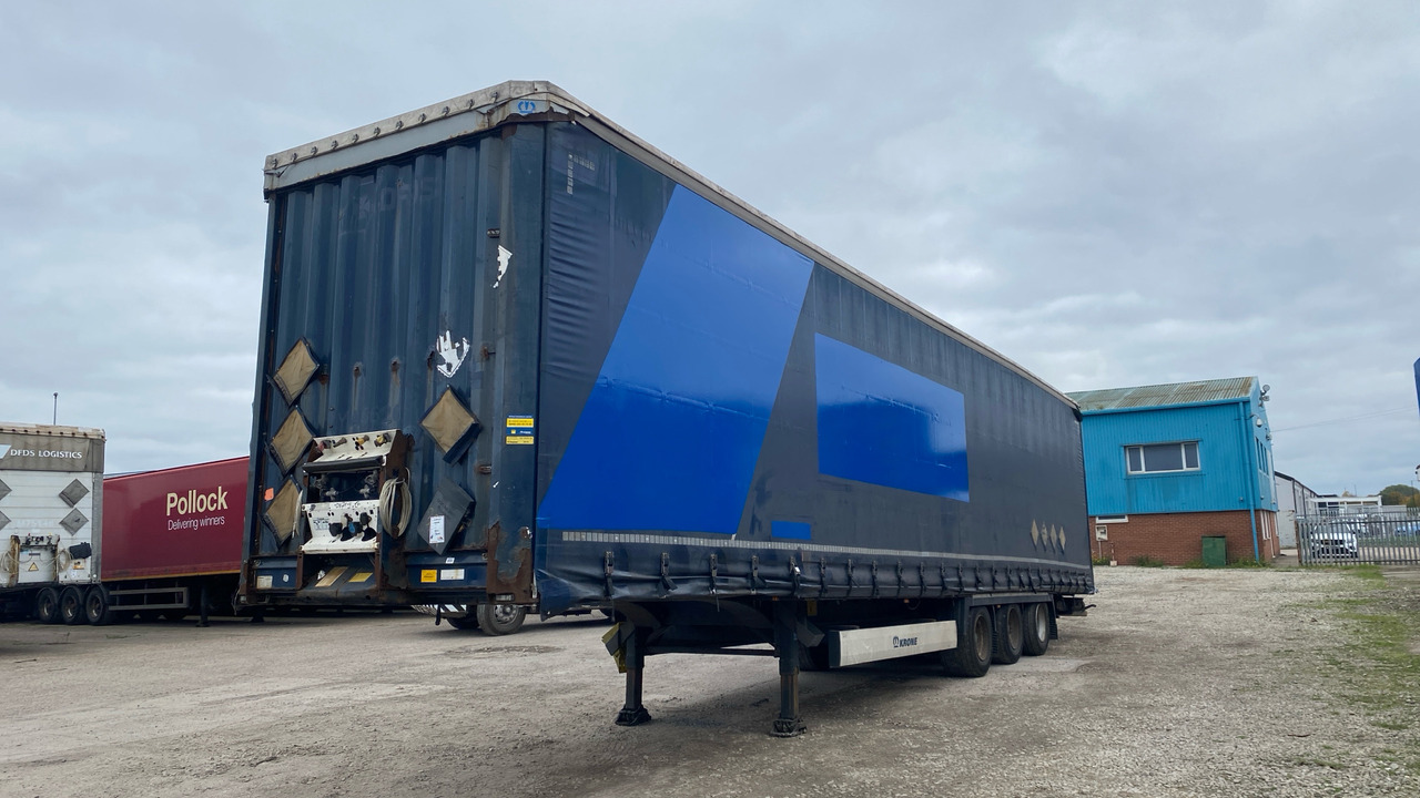KRONE CURTAINSIDE EUROLINER - קרון נגרר: תמונה 3 KRONE CURTAINSIDE EUROLINER - קרון נגרר: תמונה 3