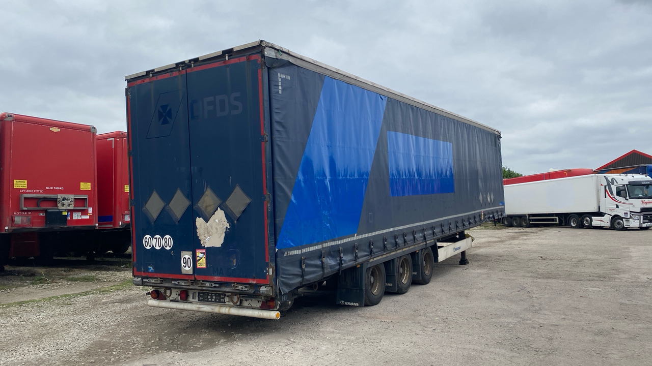 KRONE CURTAINSIDE EUROLINER - קרון נגרר: תמונה 5 KRONE CURTAINSIDE EUROLINER - קרון נגרר: תמונה 5