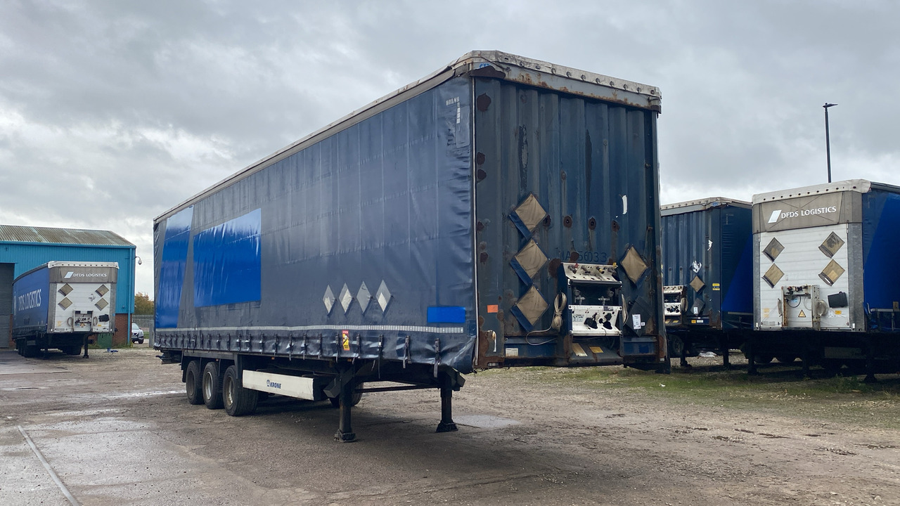 KRONE CURTAINSIDE MEGA EUROLINER - סמיטריילר עם וילונות צד: תמונה 1 KRONE CURTAINSIDE MEGA EUROLINER - סמיטריילר עם וילונות צד: תמונה 1