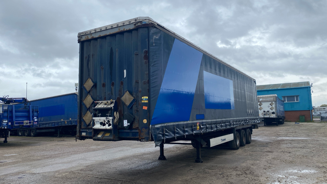 KRONE CURTAINSIDE MEGA EUROLINER - סמיטריילר עם וילונות צד: תמונה 3 KRONE CURTAINSIDE MEGA EUROLINER - סמיטריילר עם וילונות צד: תמונה 3