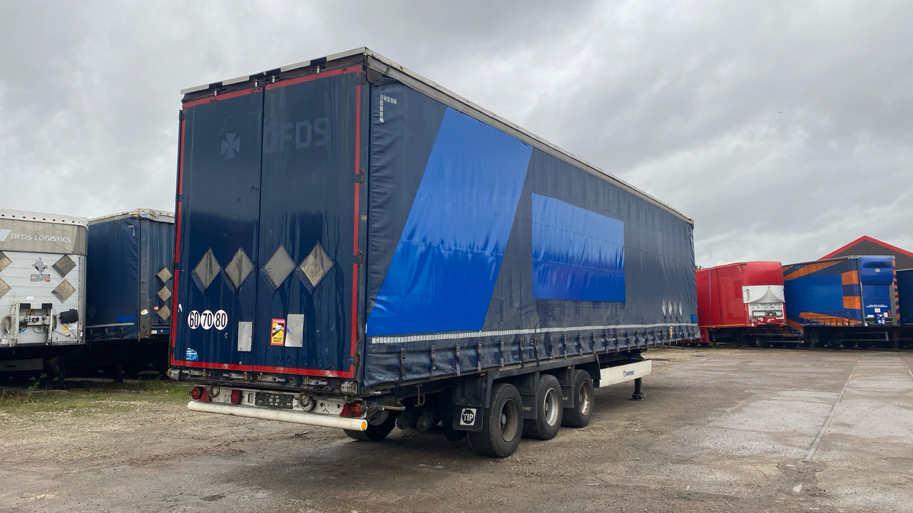 KRONE CURTAINSIDE MEGA EUROLINER - סמיטריילר עם וילונות צד: תמונה 5 KRONE CURTAINSIDE MEGA EUROLINER - סמיטריילר עם וילונות צד: תמונה 5