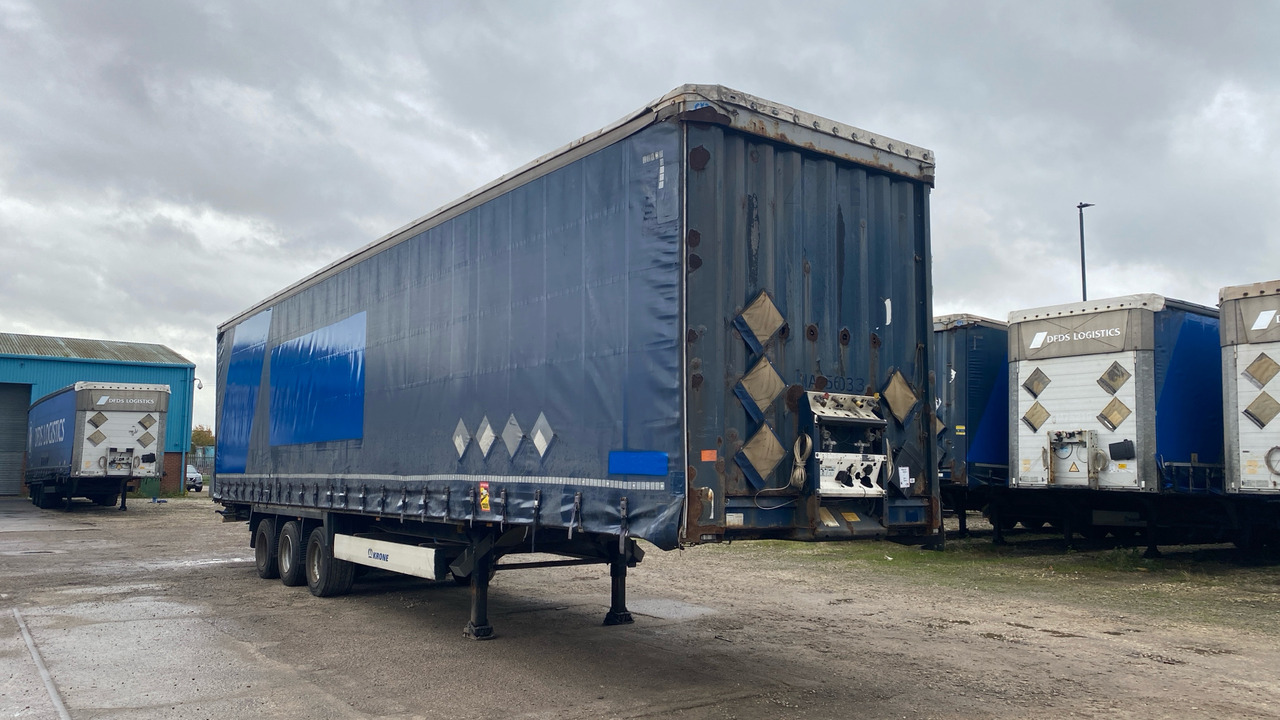 KRONE CURTAINSIDE MEGA EUROLINER - סמיטריילר עם וילונות צד: תמונה 2 KRONE CURTAINSIDE MEGA EUROLINER - סמיטריילר עם וילונות צד: תמונה 2