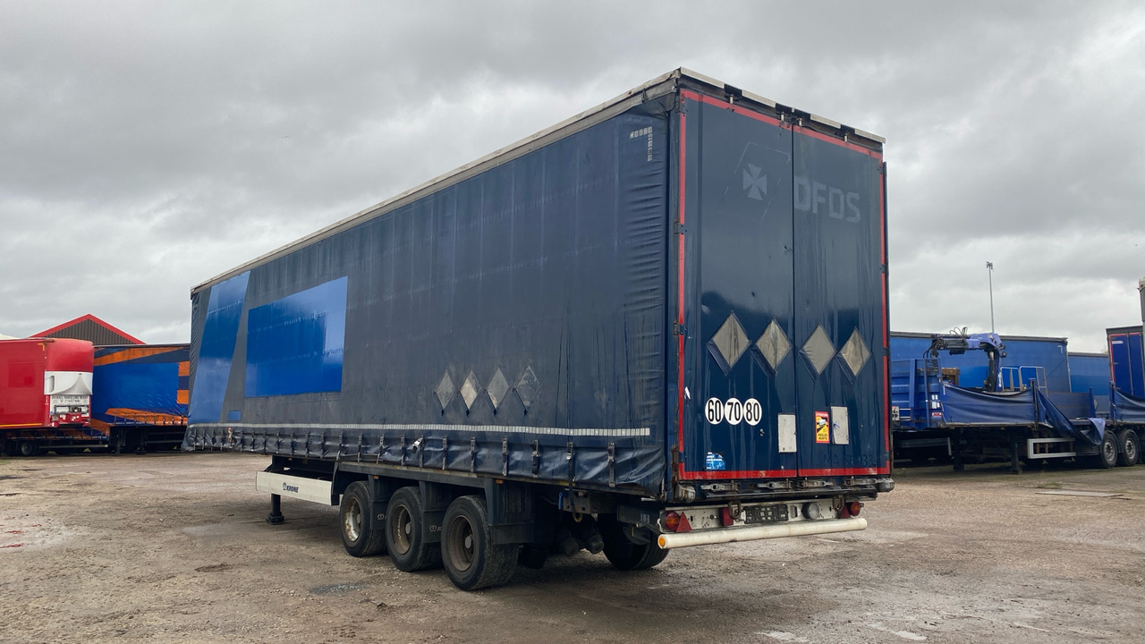 KRONE CURTAINSIDE MEGA EUROLINER - סמיטריילר עם וילונות צד: תמונה 4 KRONE CURTAINSIDE MEGA EUROLINER - סמיטריילר עם וילונות צד: תמונה 4