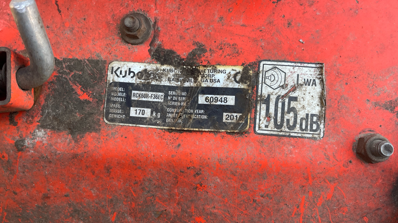 מכסחת גינה KUBOTA F3890: תמונה 9 מכסחת גינה KUBOTA F3890: תמונה 9