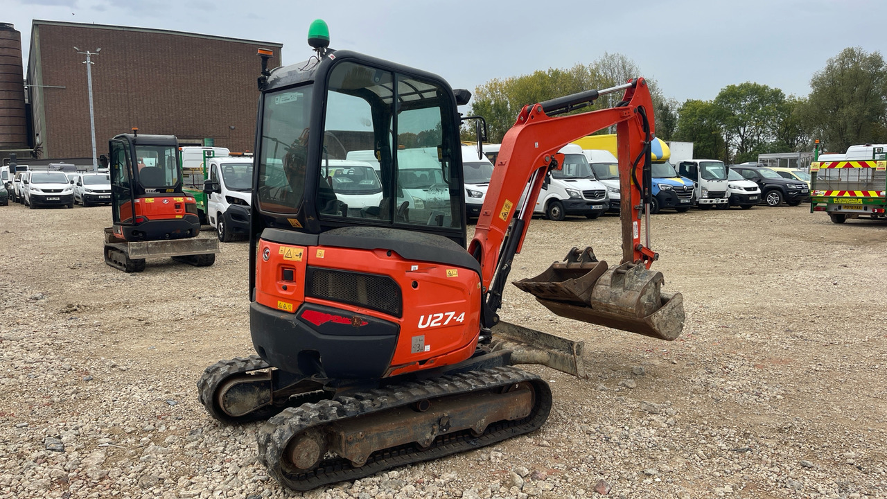 KUBOTA U27-4 - מיני מחפר: תמונה 3 KUBOTA U27-4 - מיני מחפר: תמונה 3