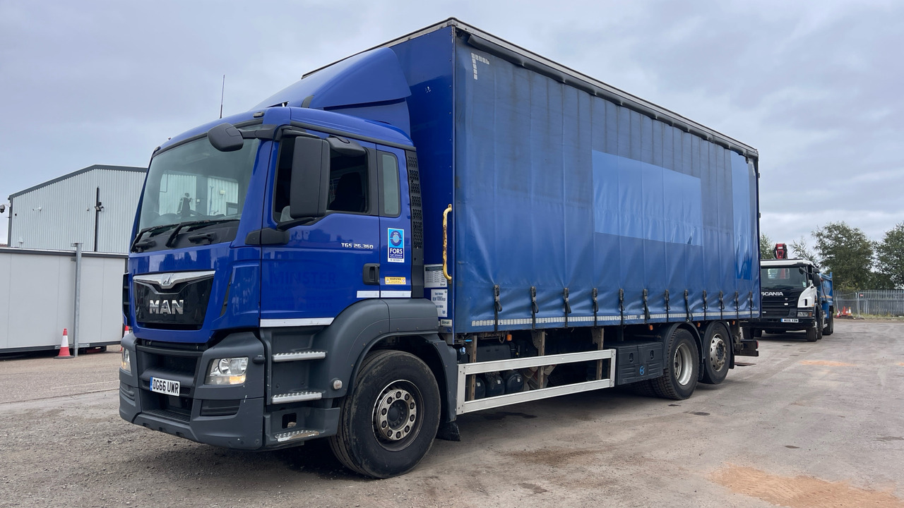 MAN TGS 26.360 - משאית וילונות צד: תמונה 2 MAN TGS 26.360 - משאית וילונות צד: תמונה 2