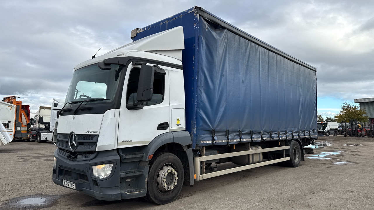 MERCEDES-BENZ ANTOS 1824 - משאית וילונות צד: תמונה 2 MERCEDES-BENZ ANTOS 1824 - משאית וילונות צד: תמונה 2